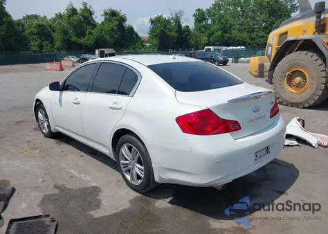 2011 Infiniti G37X from USA, damaged, VIN JN1CV6AR5BM409382